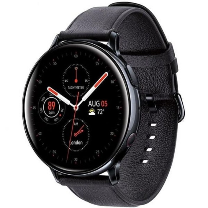 SAMSUNG Galaxy Watch Active 2 44mm, GPS, 블루투스, LTE 잠금 해제, 고급 건강 모니터링, 피트니스 추적 및 장시간 배터리 기능을 갖춘 스마
