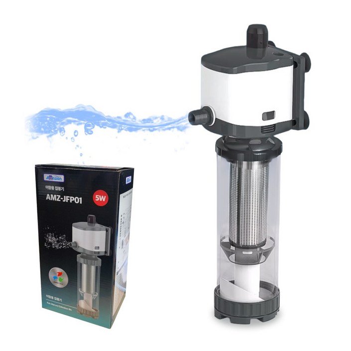 초록끈 아마존 5W 다기능 강력한 어항용 집똥기 AMZJFP01
