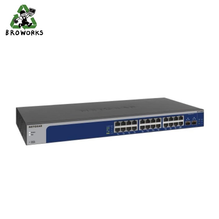 넷기어 XS724EM 멀티기가스마트스위치 1G2.5G5G10G24Port UTP or 10Gbps 2Port SFP Desk or Rack Type