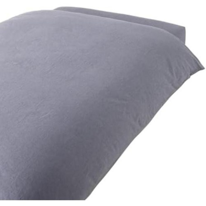 일본 직배송 무인양품 84095634 워시드 이불 커버 S 핑크