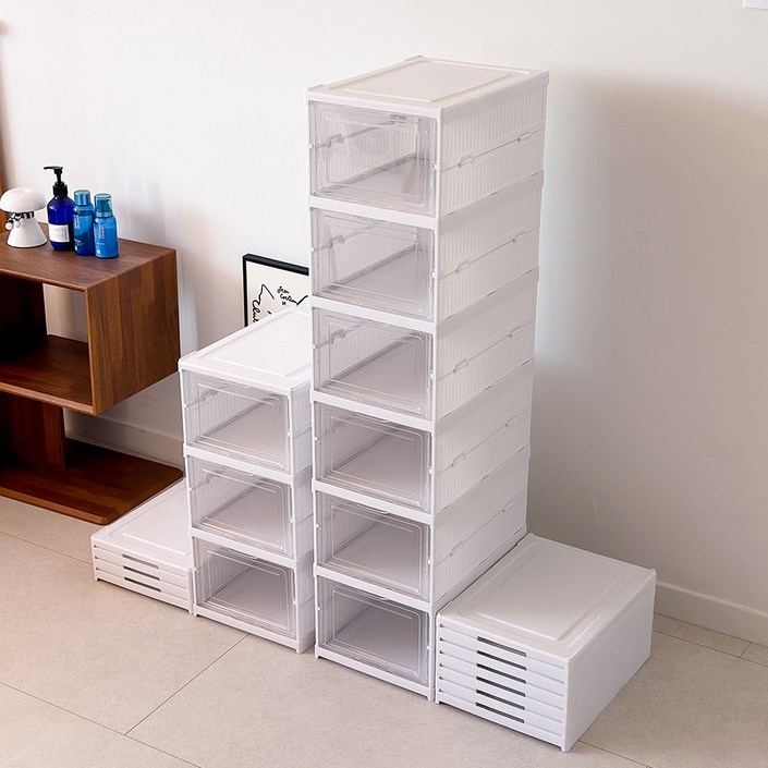 접이식 멀티 수납함, 화이트