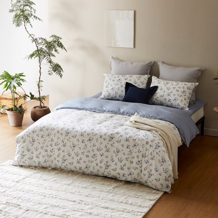 소프라움 헤더 면모달 이불커버세트 Q 287546