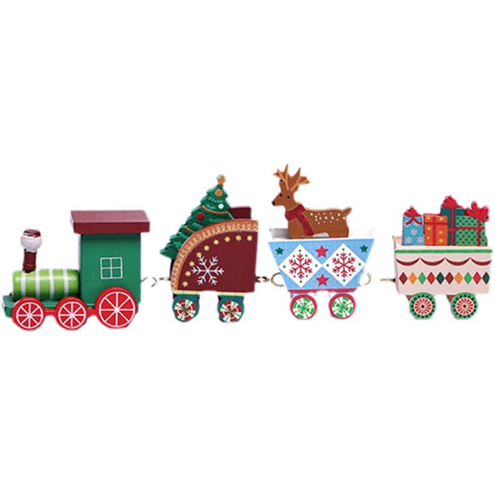크리스마스 테마 분위기 인테리어 장식 소품 선물 트레인 귀여운 기차 포인트 액세서리 소품