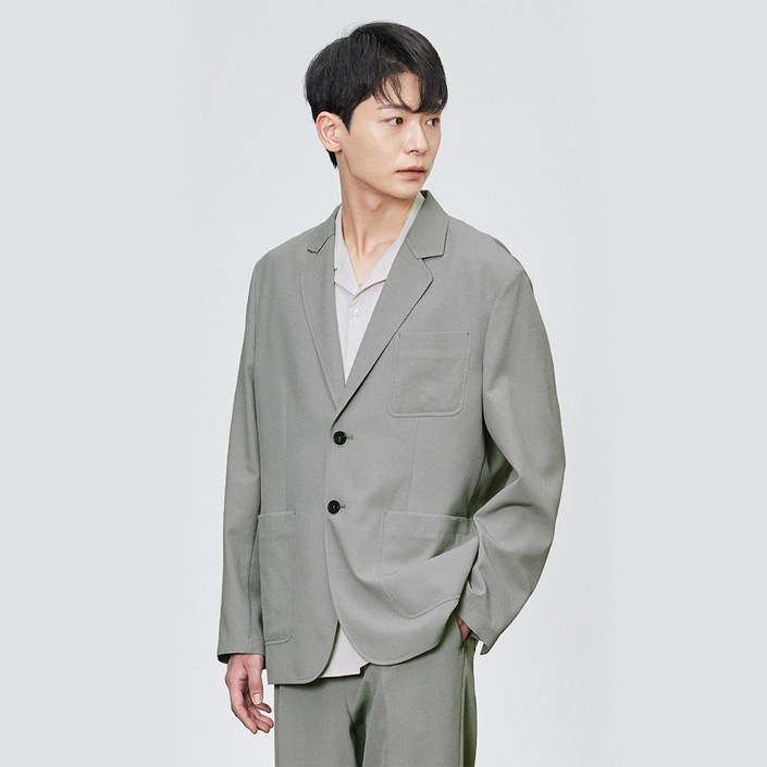 린넨라이크 자켓 2color