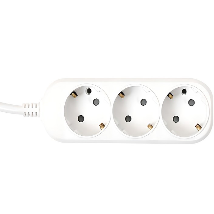 오성정밀 접지 멀티탭 3구, 5m, 단일색상, 1개