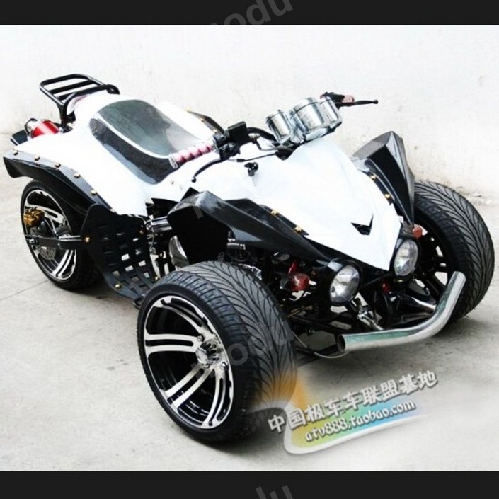 역삼륜 바이크 ATM 3륜 비치 오토바이 250cc 와이드 타이어 스포츠카 레저용 자동차