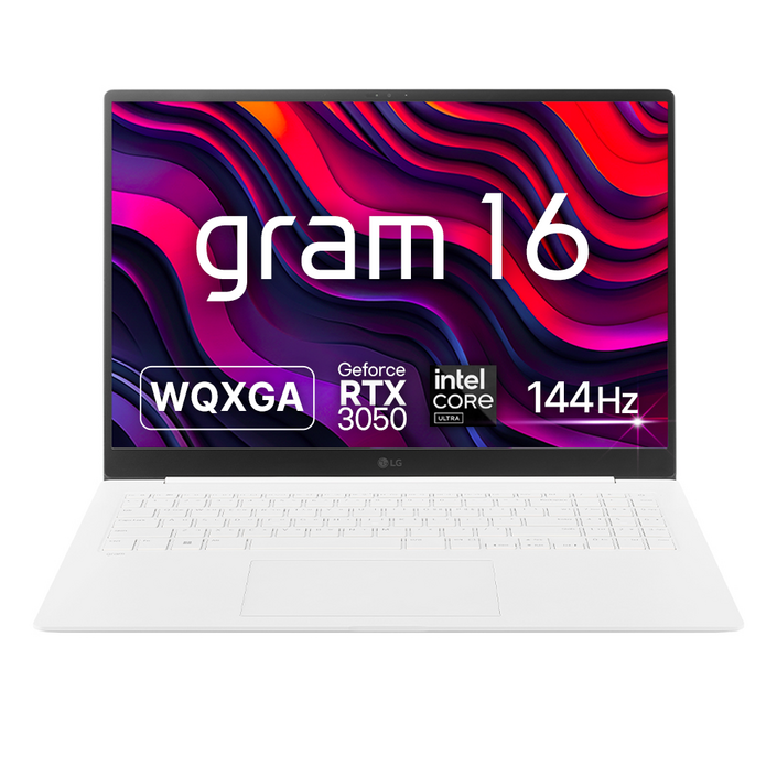 LG전자 그램 Pro 16 코어 울트라5 RTX3050 프리도스, 화이트, 16ZD90SPEX59K, 1TB, 32GB, Free DOS