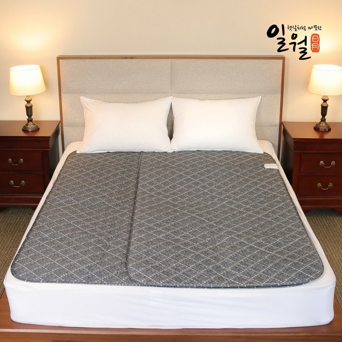 25년형 3세대 신제품 일월 통세탁 가능 피치그레이 카본 탄소매트 전기매트