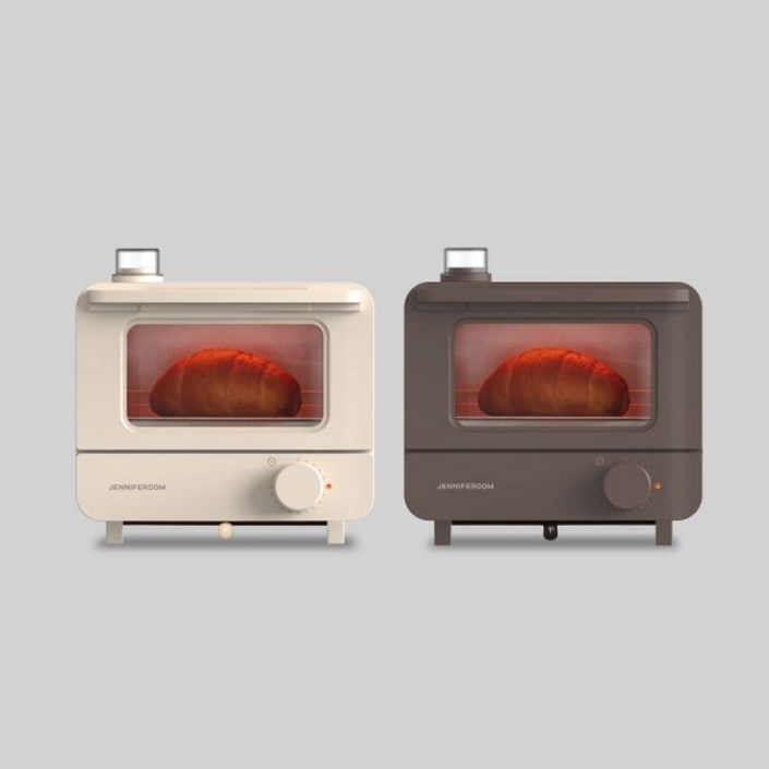 제니퍼룸 미니 스팀 오븐 토스터기 5L 토스터 홈카페 가정용