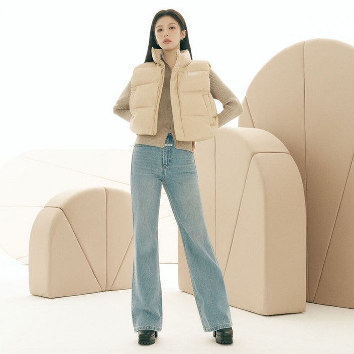 마리떼 MARITHE FRANCOIS GIRBAUD W SLIM BOOTCUT DENIM PANTS light blue