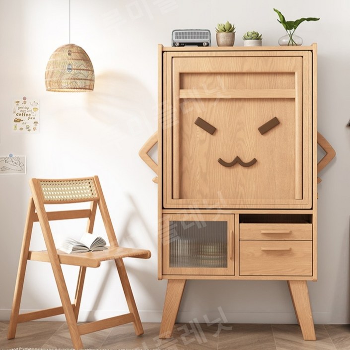 접이식 원목 식탁 확장형 4인용 가변테이블 신혼 원룸 주방