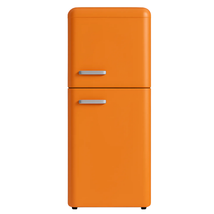 쿨카빙 소형냉장고 미니 원룸 레트로 1등급 냉장고 일반 사무실 작은 코카콜라, 코랄 오렌지, A  냉장52L냉동20L