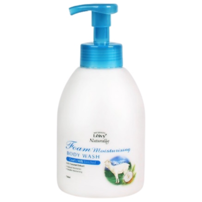 레이비 산양유 폼 바디워시 플로럴 코튼향, 750ml, 1개