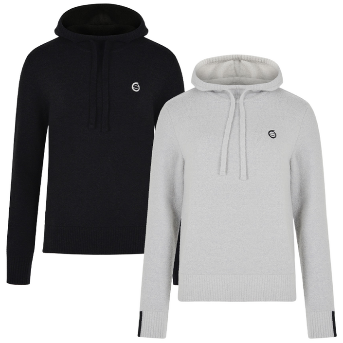 선덜랜드 여성 로고시그니처 후드 골프스웨터  SLL2WSW183