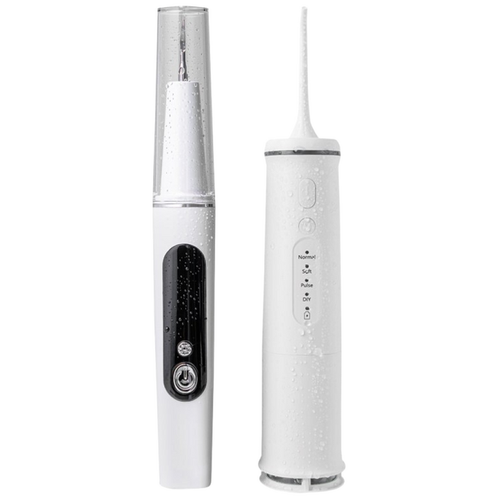 치과공식판매 원웨이 구강세정기 구강청결기 스탠다드 V2 11, 2개, 화이트