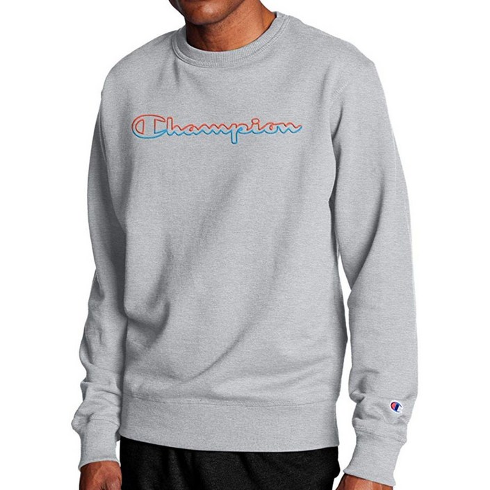 챔피온 파워블렌드 남성용 맨투맨 GF88H 팝그레이