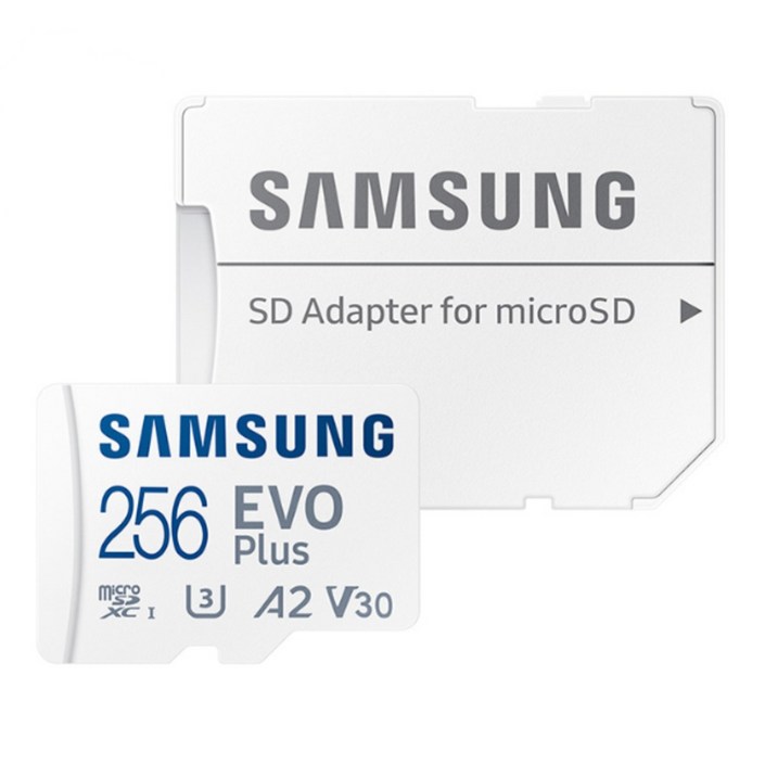 삼성전자 공식인증 정품 마이크로SD카드 EVO PLUS 256GB MBMC256SAKR  보관케이스, 256GB, 1개