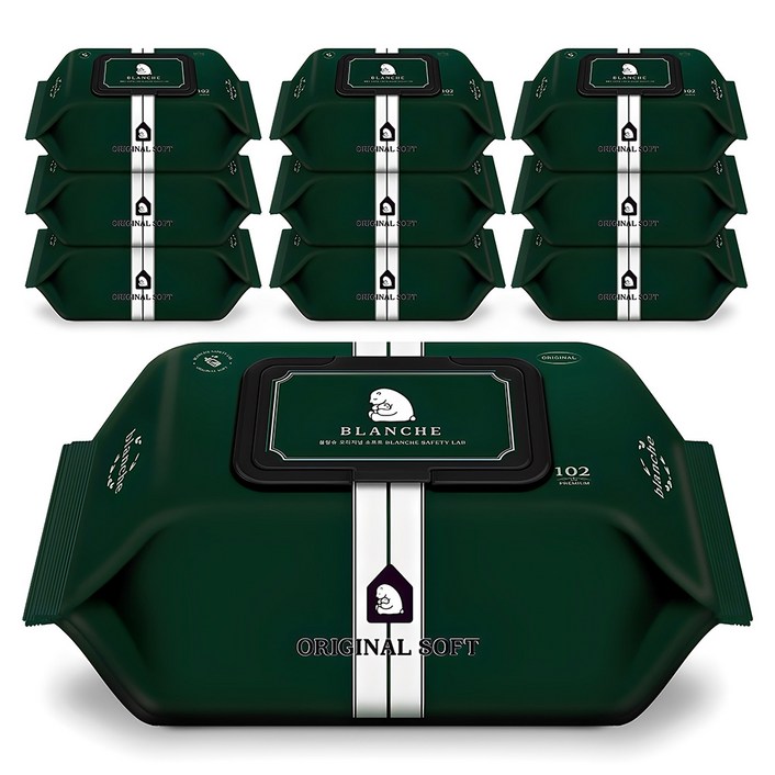 블랑슈 오리지널 소프트 유아물티슈 캡형