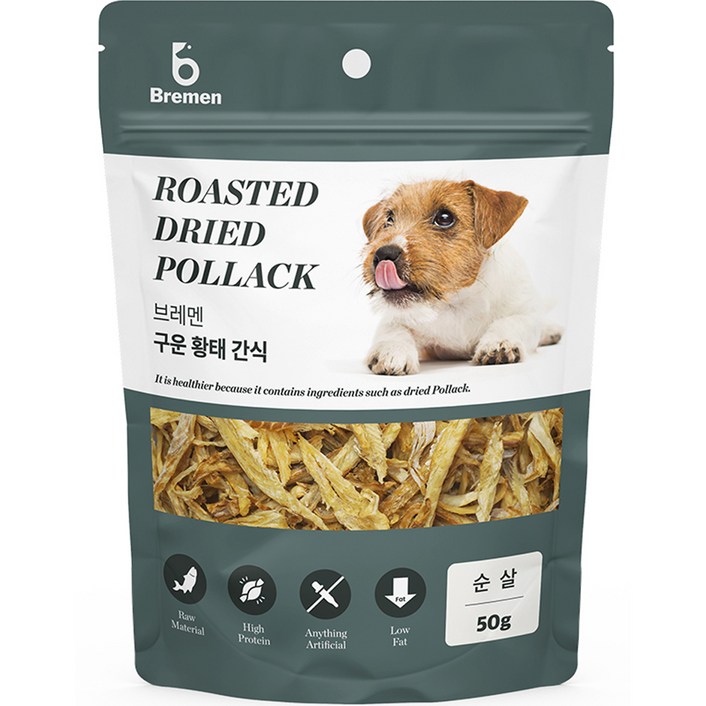 Bremen 구운 황태 강아지 간식
