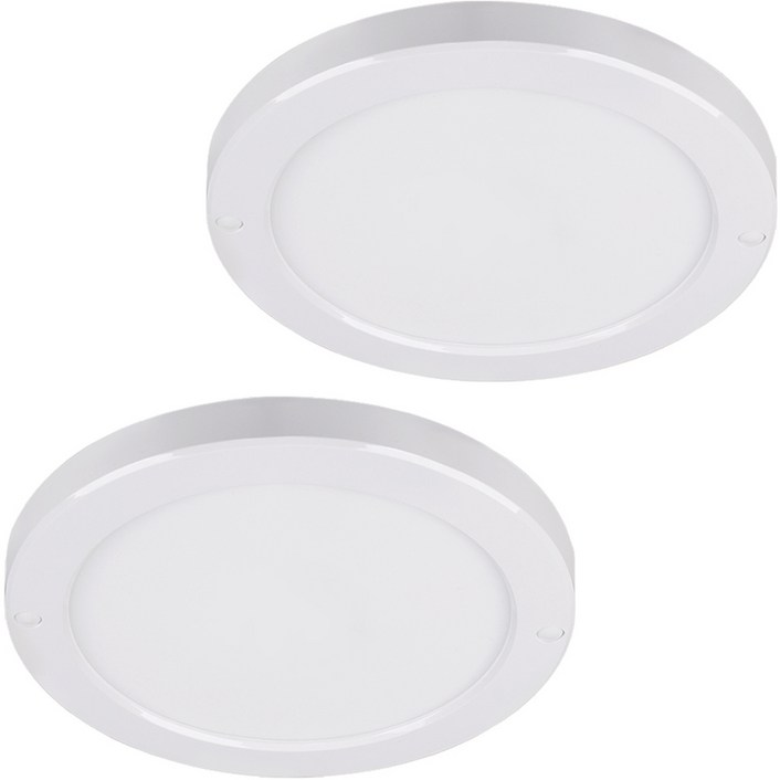 원하 고정형 등기구 엣지 원형 LED직부등 20W 220 x 18 mm
