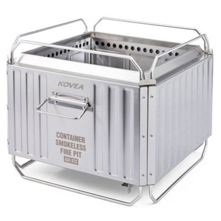 코베아 035 STS 컨테이너 이중 연소 화로대, 1개