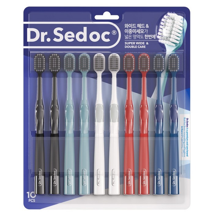닥터세닥 슈퍼와이드 칫솔 5종