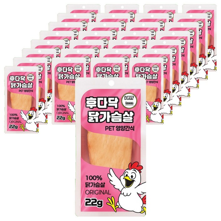 아이핏 고양이 후다닥 닭가슴살 간식