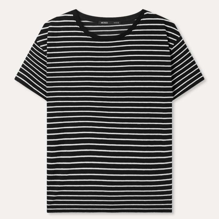 미쏘 여성용 베이직 R넥 반팔 티셔츠 MIWHWG310A