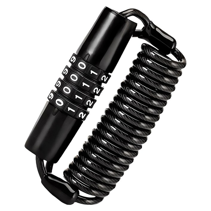 락브로스 휴대용 케이블 와이어 자물쇠 T609