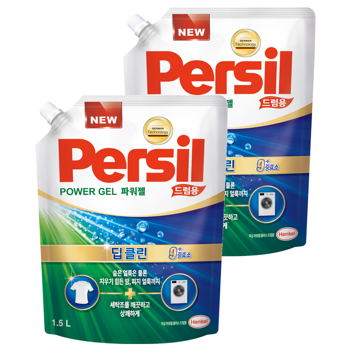 퍼실 파워젤 딥클린 드럼용 액상세제 리필