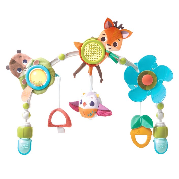 타이니러브 뮤지컬 네이쳐 스트롤 포레스트 유모차 카시트완구