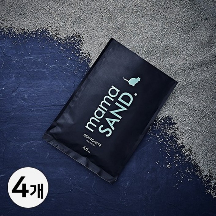 마마샌드 벤토모래 언센티드 무향 4.5kg, 4개, 4.5kg, 4개