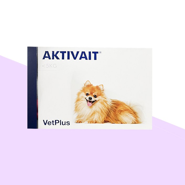 벳플러스 액티베이트 엑스스몰 초소형견 60캡슐 5Kg 이하