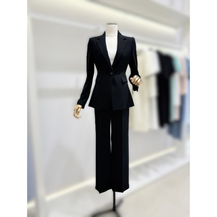 잇미샤 싱글 테일러드 자켓 ITP8BJK510 스트레이트핏 팬츠 ITP8BPT510 셋업 715493