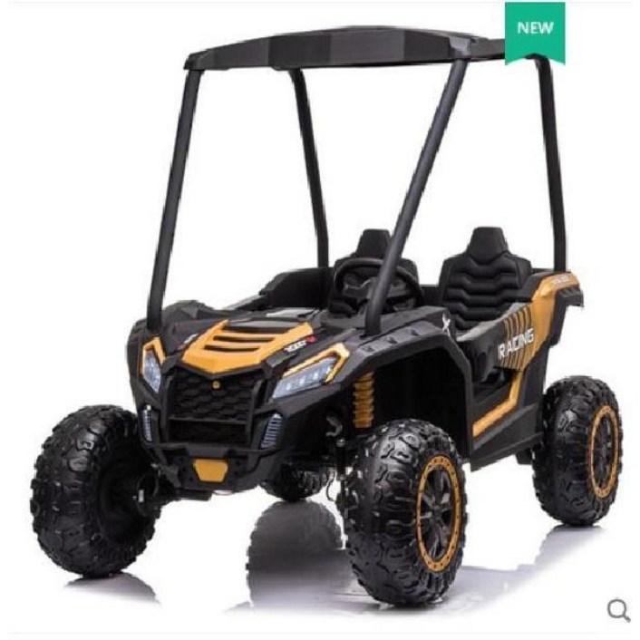 4륜 오프로드 전동카 성인용 어른 자동차 오토바이 전동스쿠터 사륜 배터리형 레저 바이크, 플래그십 골드24V 10A 루프