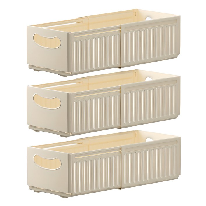 이지공감 다용도 길이조절 주방 수납 정리함