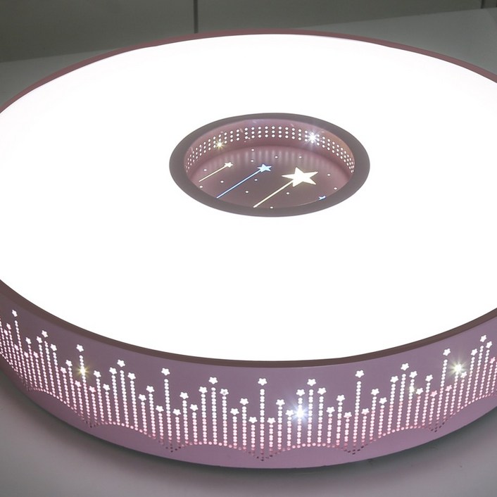 LED 뉴 아이방등 50W  국산 삼성칩사용, 핑크