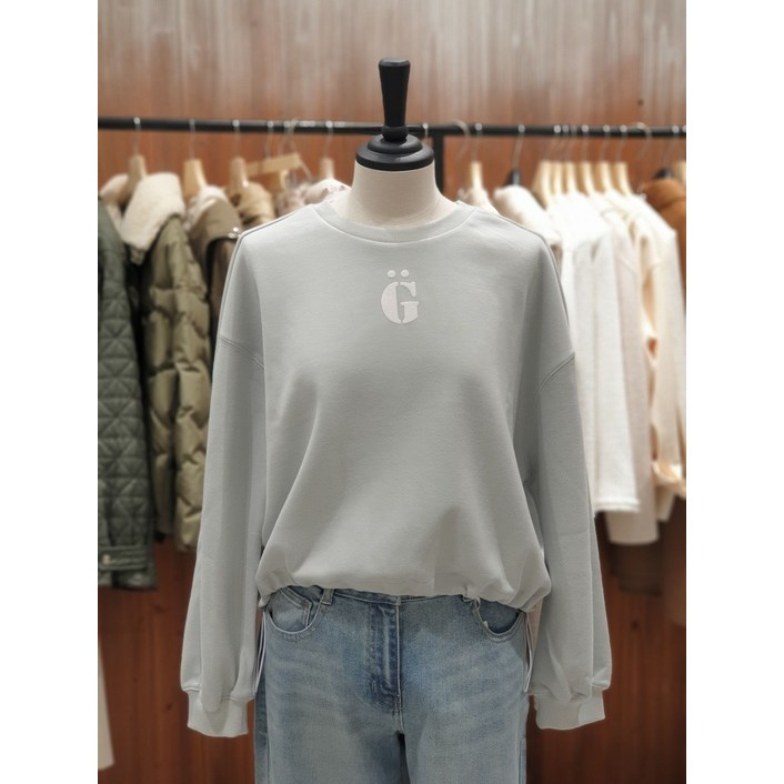 지컷 g_cut 볼륨로고 프린트 맨투맨 7255140302 420972