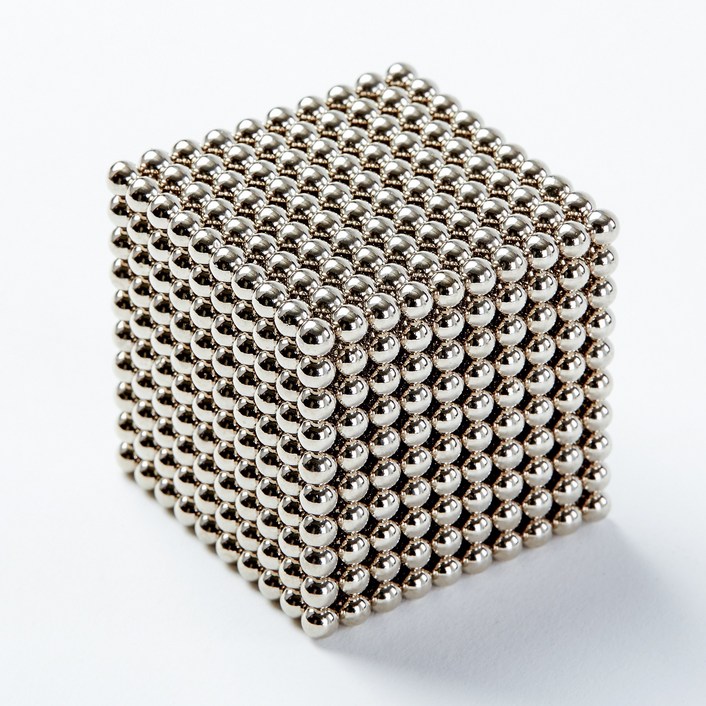5MM 1000개 자석볼 자석큐브 네오큐브 자기 입방체, 실버, 1개 5MM 1000개 자석볼 자석큐브 네오큐브 자기 입방체, 실버, 1개
