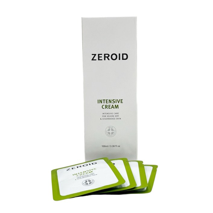 제로이드 인텐시브 크림 샘플 4매 제공, 1개, 100ml