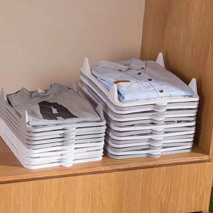 적층식 옷 붙박이장 트레이 보관 티셔츠 노하우 정리 방법 드레스룸 수납 니트 바지