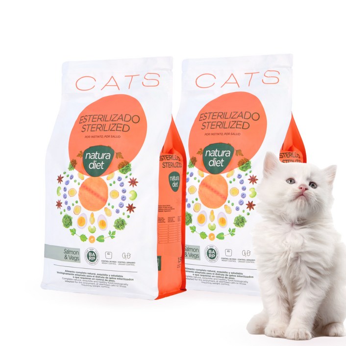 나투라다이어트 캣 피쉬앤베지스 3kg 고양이 다이어트사료 저지방 유리너리, 저지방, 3kg, 1개