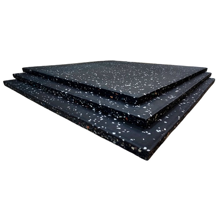 희우스포츠 방음방진 홈짐 층간소음 런닝머신 매트 50cm50cm, 20mm 사각매트코팅 4pc