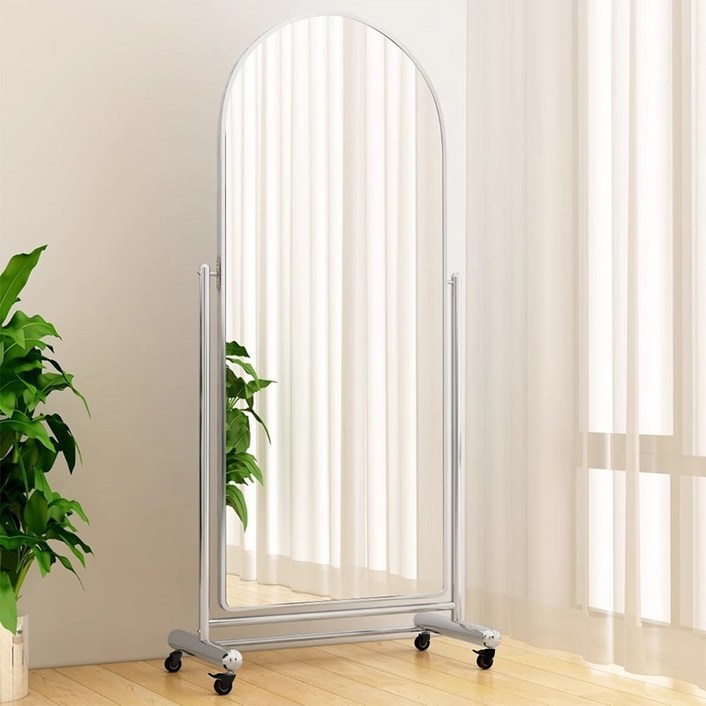 이동식 전신거울 166x60cm 안전유리 인테리어 거울-H N Quality Home