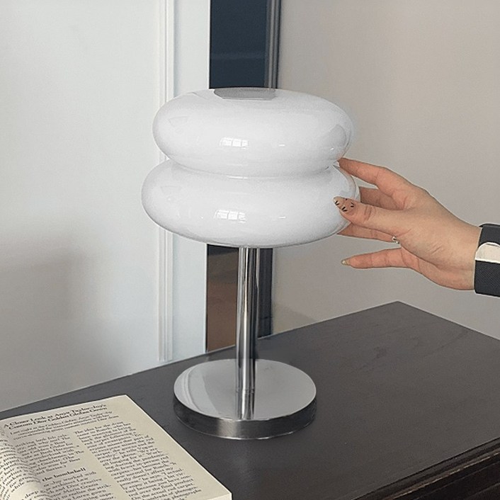 Mayho 마카롱 무드등 모던 미드센츄리 led 방등 3단계 조명조절 수면등 집들이선물