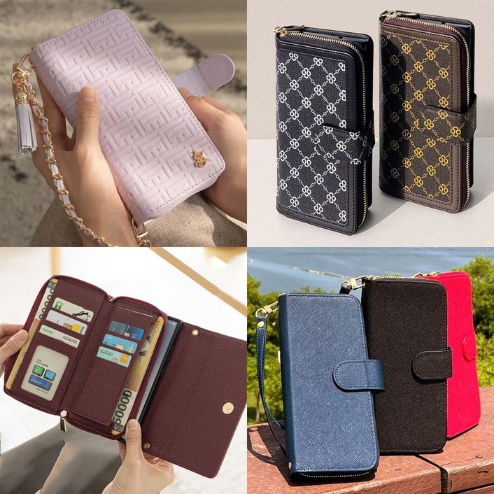 갤럭시A31 가죽 지갑형 지폐수납 카드수납 스트랩 다이어리 핸드폰케이스 부모님 선물