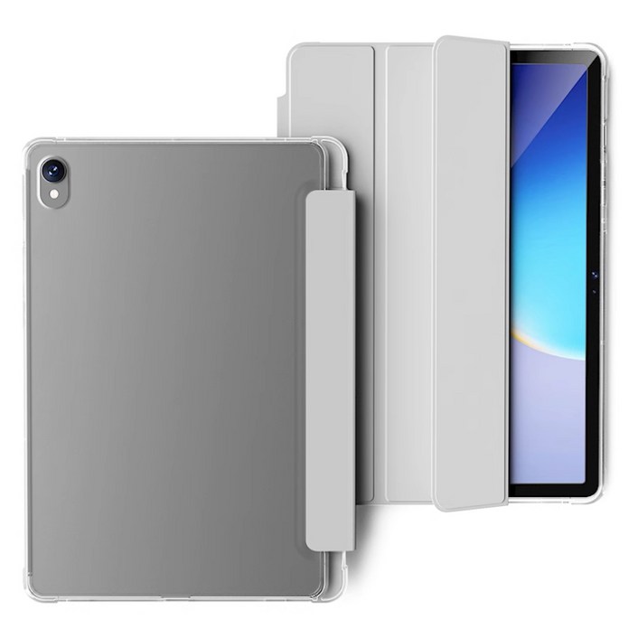 아이두지 갤럭시탭 S6 lite 라이트 펜수납 투명 케이스