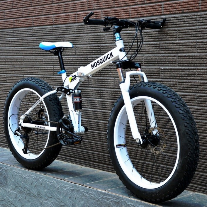 그래블바이크 MTB 자전거 광폭타이어 MTV 접이식 오프로드 팻바이크 바퀴큰 지프 도시산악용 폴샥 풀샥, A