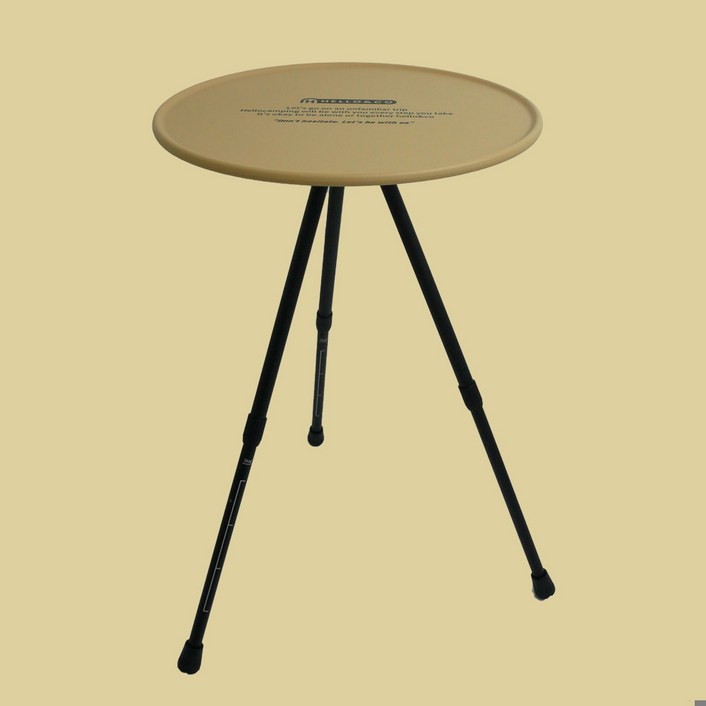 헬로앤코 캠핑 원형 사이드 테이블 전용가방+메쉬망