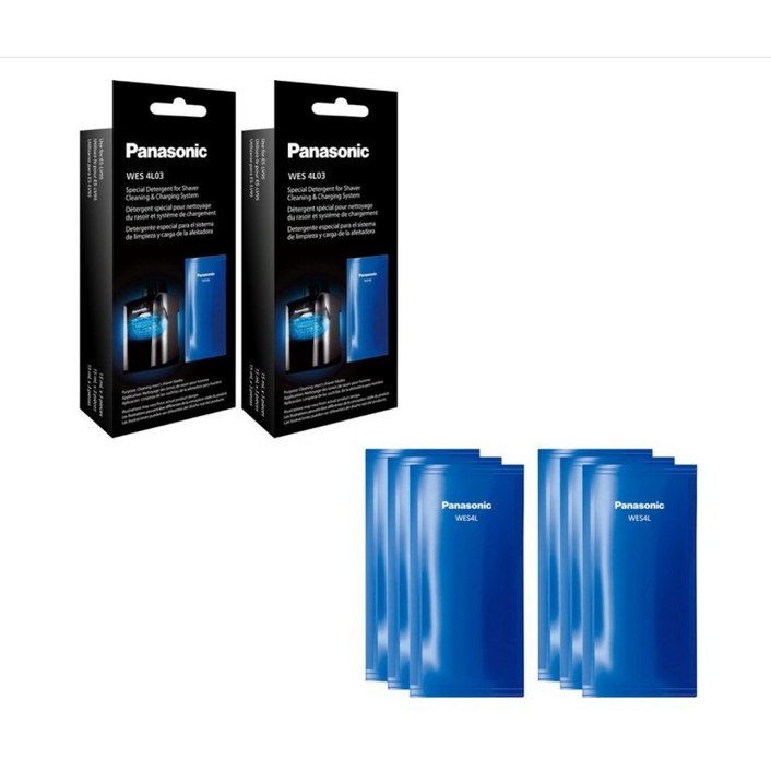 파나소닉정품 람대쉬 면도기세척기전용 세정액 WES 4L03